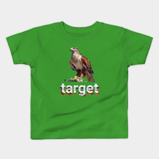 Bird s target beautyful art Design. Kids T-Shirt